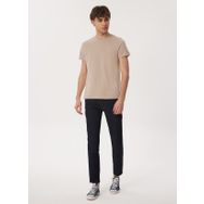 Lee Cooper 232 LCM 242064 TWINGO 1 Bisiklet Yaka Bej Erkek T-shirt