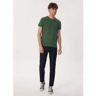 Lee Cooper 232 LCM 242064 TWINGO 1 Bisiklet Yaka Koyu Yeşil Erkek T-shirt