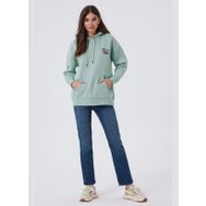 Lee Cooper 241 LCF 241003 KINDY Kapüşon Yaka Mint Kadın Sweatshirt