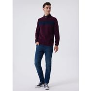 Lee Cooper 241 LCM 241067 Bordo Poys Erkek Sweatshirt