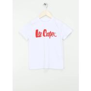 Lee Cooper 242 LCB 242001 Beyaz Baskılı Erkek T-shirt
