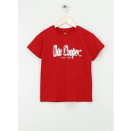 Lee Cooper 242 LCB 242002 Kırmızı Baskılı Erkek T-shirt