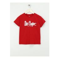 Lee Cooper 242 LCB 242002 Kırmızı Baskılı Erkek T-shirt