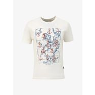 Lee Cooper 242 LCM 242009 Ekru Capela Erkek T-shirt