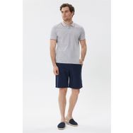 Lee Cooper 242059 Gri Erkek T-Shirt