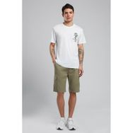 Lee Cooper Jogger Cargo Erkek Dokuma Şort Haki, 32