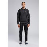 Lee Cooper Newblend Erkek Polo Yaka Sweatshirt Antrasit