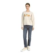 Lee Cooper O Yaka Baskılı Sweatshirt, S, 251 LCF 241005, TAŞ, kadın