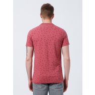 Lee Cooper Polo Yaka Desenli Gül Kurusu Erkek T-Shirt 222 LCM 242050 BERNARD GUL KURUSU
