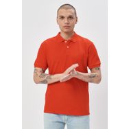 Lee L211810512 Polo Yaka Mercan Erkek T-shirt
