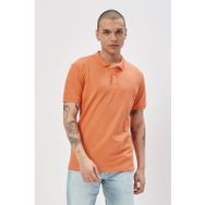 Lee L211810700 Polo Yaka Turuncu Erkek T-shirt
