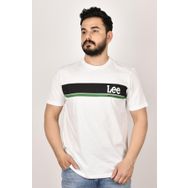 Lee L211918102 Beyaz Erkek T-shirt