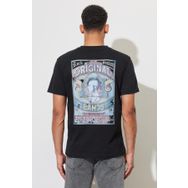 Lee L231307001 Bisiklet Yaka Siyah Erkek T-Shirt