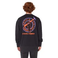 Lee L232282 003 Antrasit Bisiklet Yaka Erkek Sweatshirt