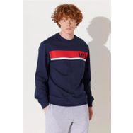 Lee L232501 410 Lacivert Erkek Bisiklet Yaka Sweatshırt