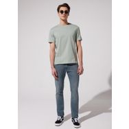 Lee L60UFQ303 Bisiklet Yaka Turkuaz Erkek T-Shirt