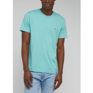 Lee L60UFQ41 Bisiklet Yaka Su Yeşili Erkek T-Shirt