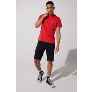 Lee L60UFQ512 Bisiklet Yaka Mercan Erkek T-shirt