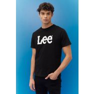 Lee L65QAI01 Logo Siyah Erkek T-Shirt