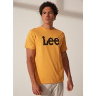 Lee L65QAI200 Bisiklet Yaka Sarı Erkek T-Shirt