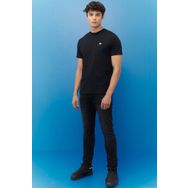 Lee L719IZHL 001 Siyah Luke Slim Fit Düşük Bel Dar Paça Streç Jeans Erkek Kot Pantolon