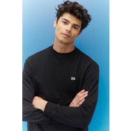 Lee L81IRY01 Siyah Bisiklet Yaka Erkek Sweatshirt
