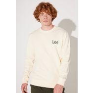 Lee L81MRFNQ Ekru Erkek Sweatshirt