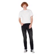 Lee Luke Asfalt Siyahı Slim Tapered Erkek Jean Pantolon