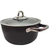 Leggno MST2828DT24 Siyah 24 cm Master Tencere
