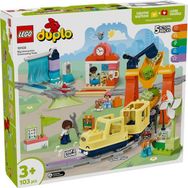 Lego 10428 Duplo 103 Parça Kasabası Büyük Interaktif Mahalle Treni