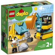Lego 10931 Duplo Kamyon ve Paletli Kazıcı