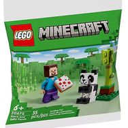 Lego 30672 Minecraft Steve and Baby Panda
