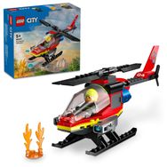 Lego 60411 City 85 Parça İtfaiye Kurtarma Helikopteri