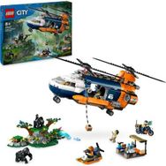 Lego 60437 881 Parça Orman Kaşifinin Helikopteri Kamp Yerinde