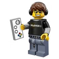 Lego 71007-4 Minifigür Seri 12 Video Game Guy Lego