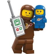 Lego 71037 Seri 24: 03 Brown Astronaut And Spacebaby Figür