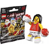 Lego 8833 Red Cheerleader Figür