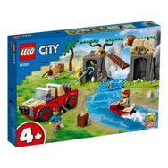 Lego City 60301 Vahşi Hayvan Kurtarma Jipi yapım seti 157 prç +4 yaş
