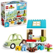 Lego Duplo Kasabası Tekerlekli Aile Evi 10986 2 Yaş ve Üzeri İçin Oyuncak Yapım Seti