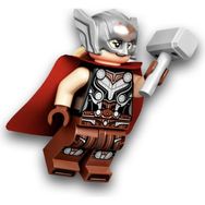 Lego Marvel Mighty Thor Jane Foster Mini Figür