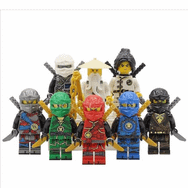 Lego Ninja 8 li Ninjago Figür Lego