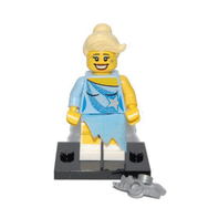 Lego Seri 4 8804 Ice Skater Figür Lego