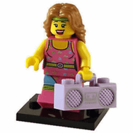Lego Seri 5 8805 Fitness Instructor Figür Lego