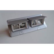 Legrand 054013 2x4 Mat Alüminyum Modül