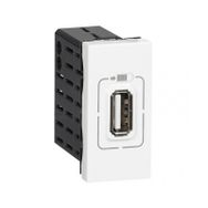 Legrand 077591 1.1A 5V Telefon Şarjı için Tekli Usb Prizi