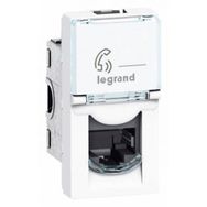 Legrand 078730 1 Modül RJ11 Sistem Armada 4 Kontak Telefon Prizi