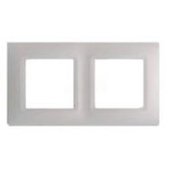 Legrand 3245067673324 767332 Salbei Beyaz İkili Çerçeve