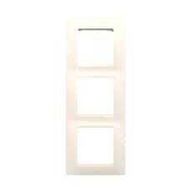 Legrand 3245067673331 767333 Salbei Beyaz Üçlü Dikey Çerçeve