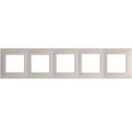 Legrand 3245067673454 767345 Salbei Bej Beşli Yatay Çerçeve