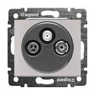Legrand 3245067701362 TV RD Sat Priz Sonlu 2400 Mhz Valena Alüminyum